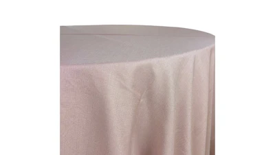 Blush Verona Textured Linen 90″ x 156″ Rectangle