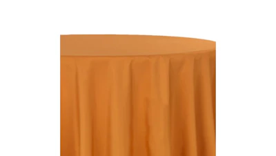 Burnt Orange Polyester 90″ x 132″