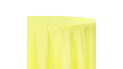 Canary Yellow Polyester 90″ x 156″ Rectangle
