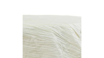 Butter Cream Accordion Crinkle 132″ Round