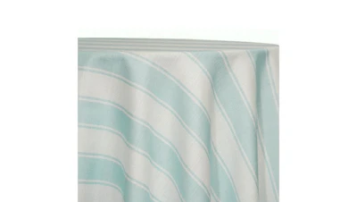 Cabana Blue Striped 132″ Round