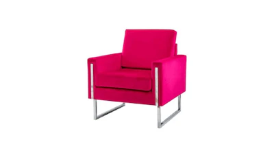 Channing Fuchsia Accent Chair