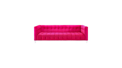 Channing Fuchsia Sofa