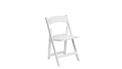 Children's White Garden Chair - Resin