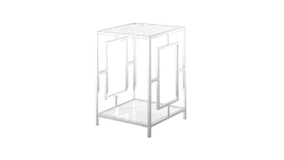 Chloe Chrome Accent Table