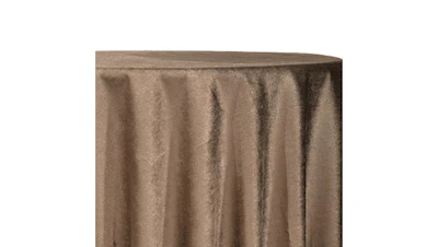 Chocolate (Lux) Velvet 90″ x 156″ Rectangle