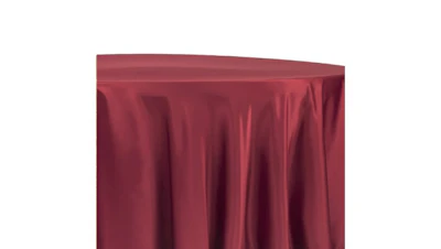Cranberry Red (Economy) Lamour 132″ Round
