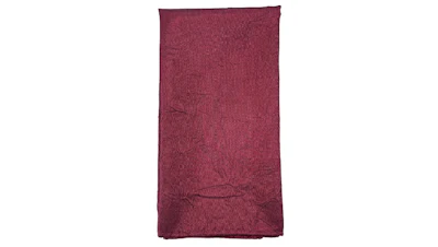 Cranberry Red Crushed Taffeta Napkin 20″ x 20″