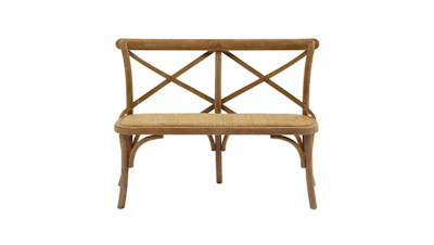 Cross Back Pilgrim Bench