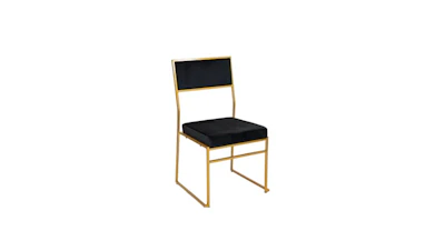 Davis Chair with Gold Frame