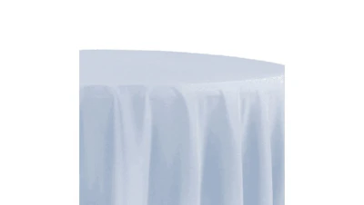 Dusty Blue Polyester 120″ Round