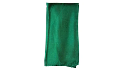Emerald Green Satin Napkin
