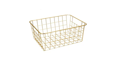 Gold Wire Bread Basket