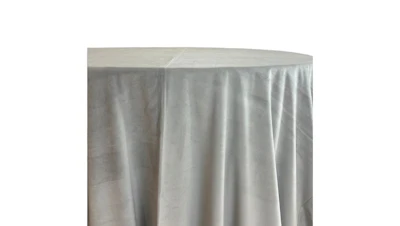 Gray (Lux) Velvet 132″ Round