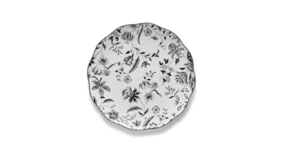 Greer Charcoal Salad/Dessert Plate- 8.25″