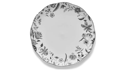 Greer Charcoal Dinner Plate- 11″