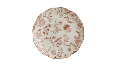 Greer Rose Salad/Dessert Plate – 8.25″
