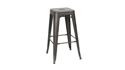 Gun Metal Barstool