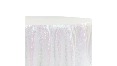 Iridescent Sequin 132″ Round
