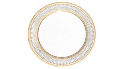 Katherine Gold Dinner Plate – 10.5″