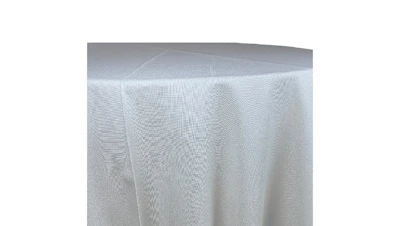 Ivory Verona Textured Linen 90″ x 156″ Rectangle