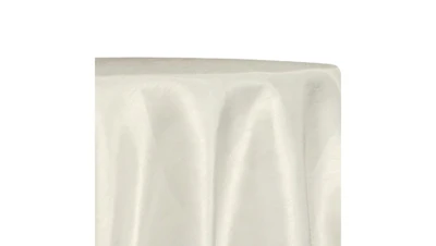 Ivory Shantung 132″ Round