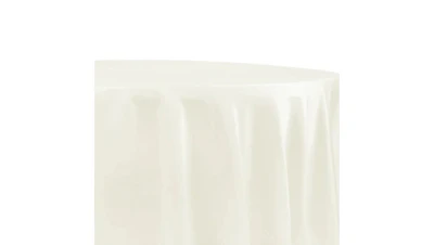 Light Ivory (Economy) Lamour 90″ x 156″ Rectangle