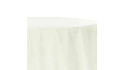 Light Ivory Polyester 108″ Round