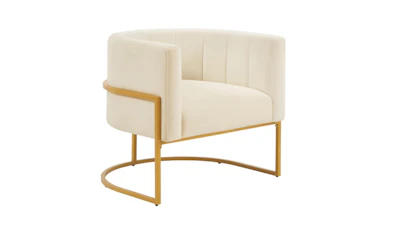 Maggie Arm Chair – Ivory