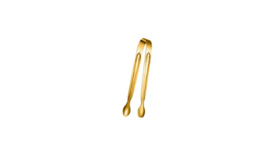 Mini Serving Tong – Gold 6″
