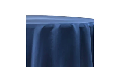 Navy Blue (Economy) Lamour 120″ Round