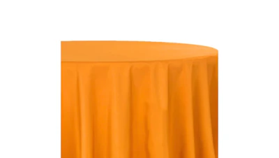 Orange Polyester 120″ Round