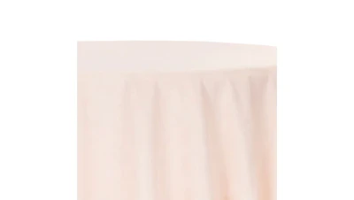 Pearl Pink Polyester 132″ Round