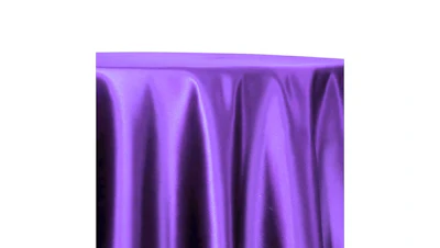 Purple (Economy) Lamour 90″ x 132″ Rectangle