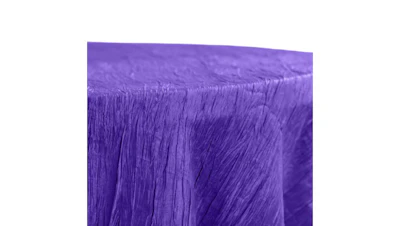 Purple Accordion Taffeta 90″ x 156″ Rectangle