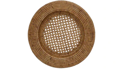 Rattan Charger 12″