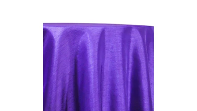 Purple Shantung 90″ x 156″