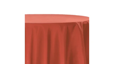 Rust Red Polyester 90″ x 156″ Rectangle