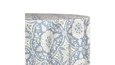 Santorini Copen Blue 108″ x 156″ King’s Drape