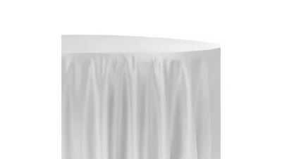 Silver (Economy) Lamour 120″ Round