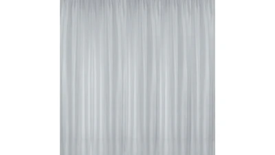 Silver/Gray Sheer Drape 14 ft