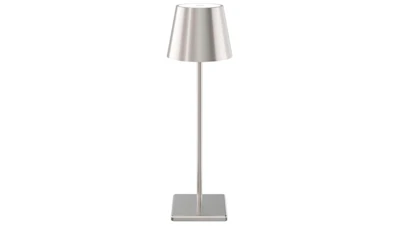 Silver Table Lamp