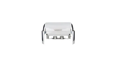 Stainless Steel Roll Top Chafing Dish 8qt. – Rectangle