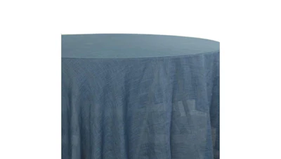 Storm Blue Heirloom Linen 90″ x 132″