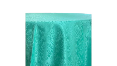 Tiffany Blue Jacquard Marquis 132″