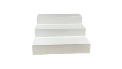 White 3-Step Stage Steps