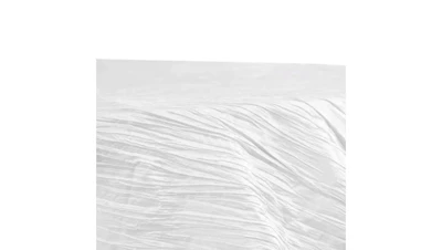 White Accordion Taffeta 90″ x 132″ Rectangle