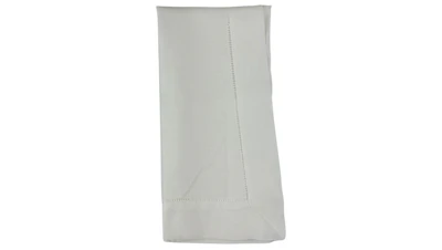 White Hemstitch Linen Napkin 20″x20″