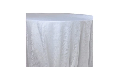 White Lace 108″ Round