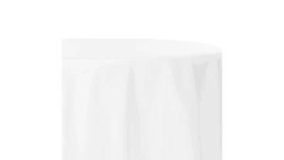 White Polyester 90″ x 132″ Rectangle